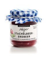 Stachelbeer-Erdbeer Konfitüre 250g