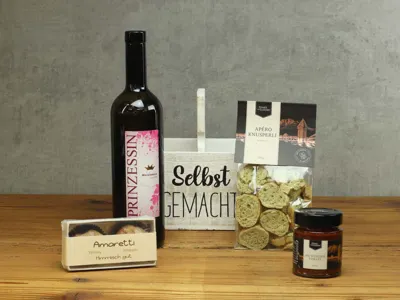 Geschenkkiste "selbst gemacht"