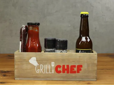 Geschenkkiste "Grill Chef"