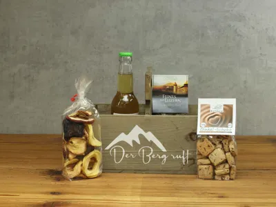Geschenkkiste "der Berg ruft"