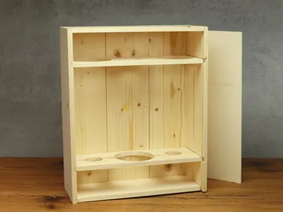 Geschenkkiste für 3 Weinflaschen